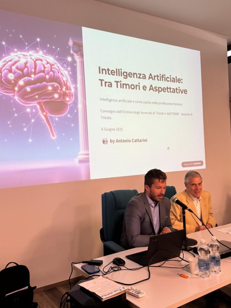 Convegno Intelligenza Artificiale e Diritto